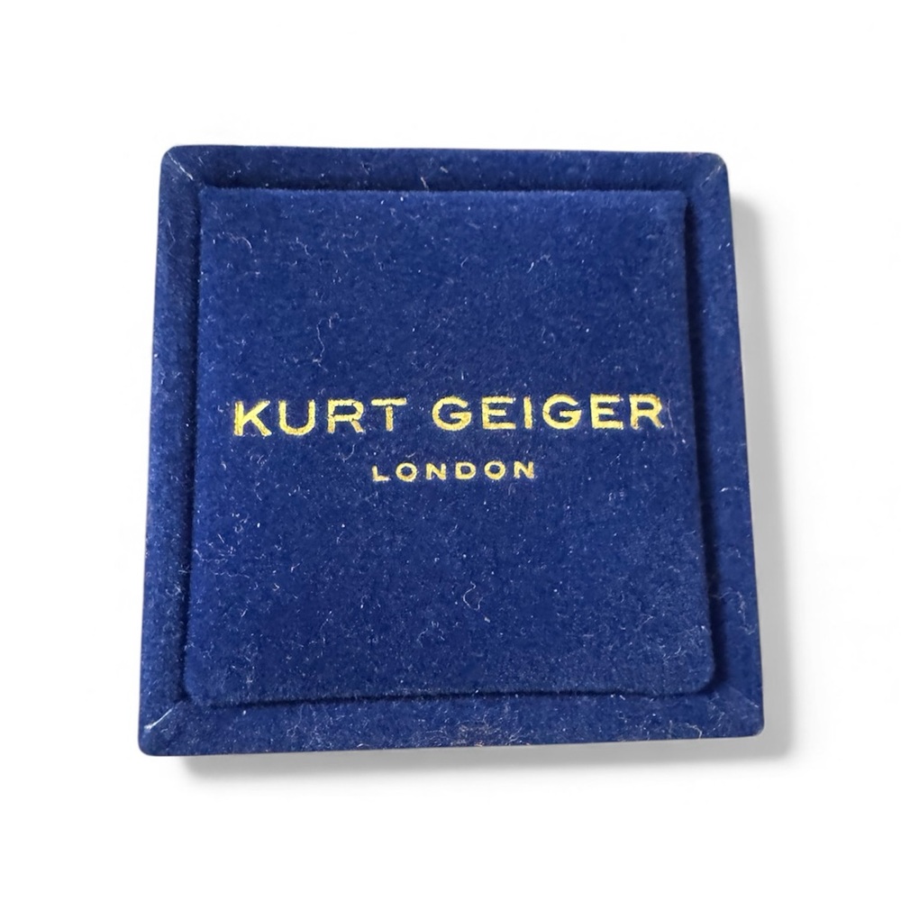 Kurt Geiger RAINBOW Heart Pave Cocktail Ring - Picture 3 of 7